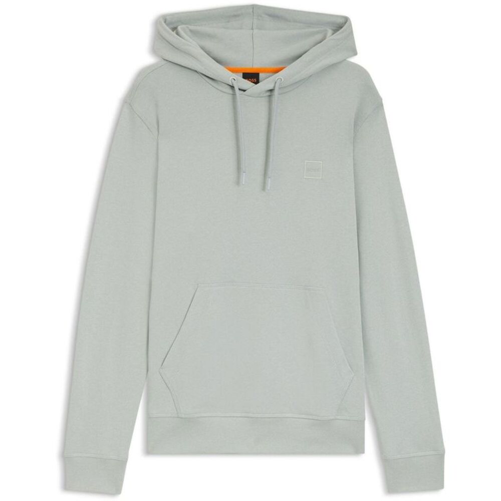 Boss Mens Wetalk Pullover Hoodie / Silver